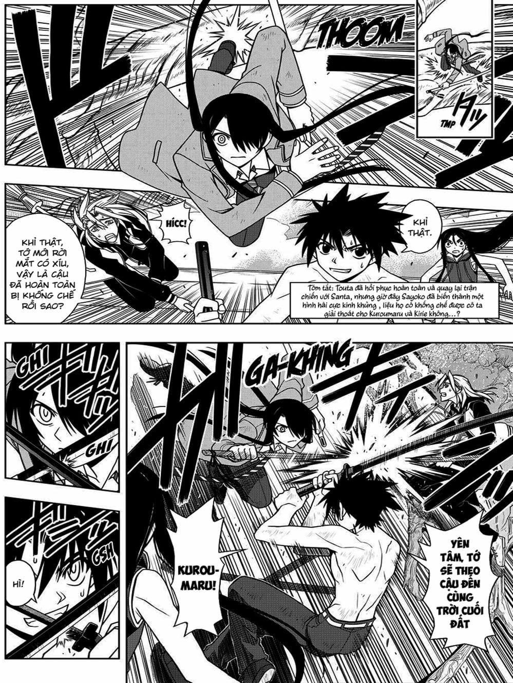 Truyện Tranh Lựa Chọn Phân Kỳ - Uq Holder! trang 9