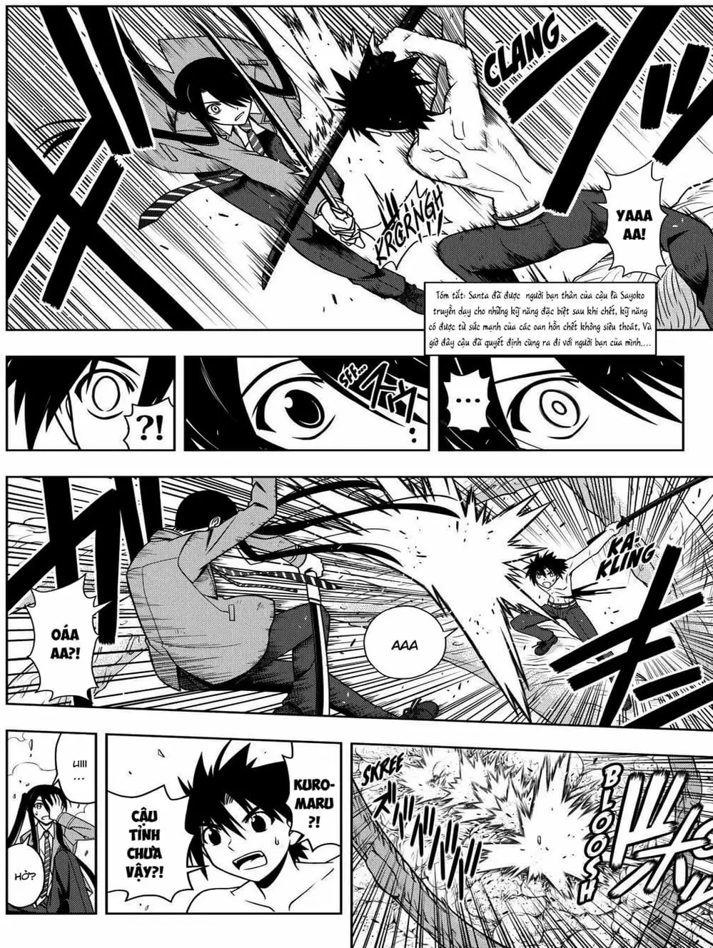 Truyện Tranh Lựa Chọn Phân Kỳ - Uq Holder! trang 9