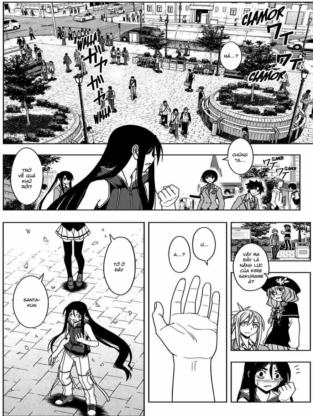 Truyện Tranh Lựa Chọn Phân Kỳ - Uq Holder! trang 9