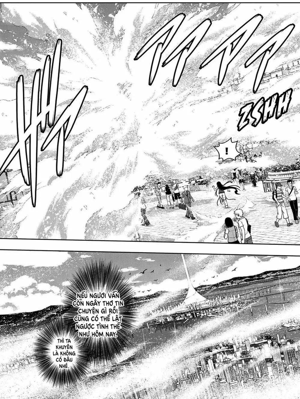 Truyện Tranh Lựa Chọn Phân Kỳ - Uq Holder! trang 9