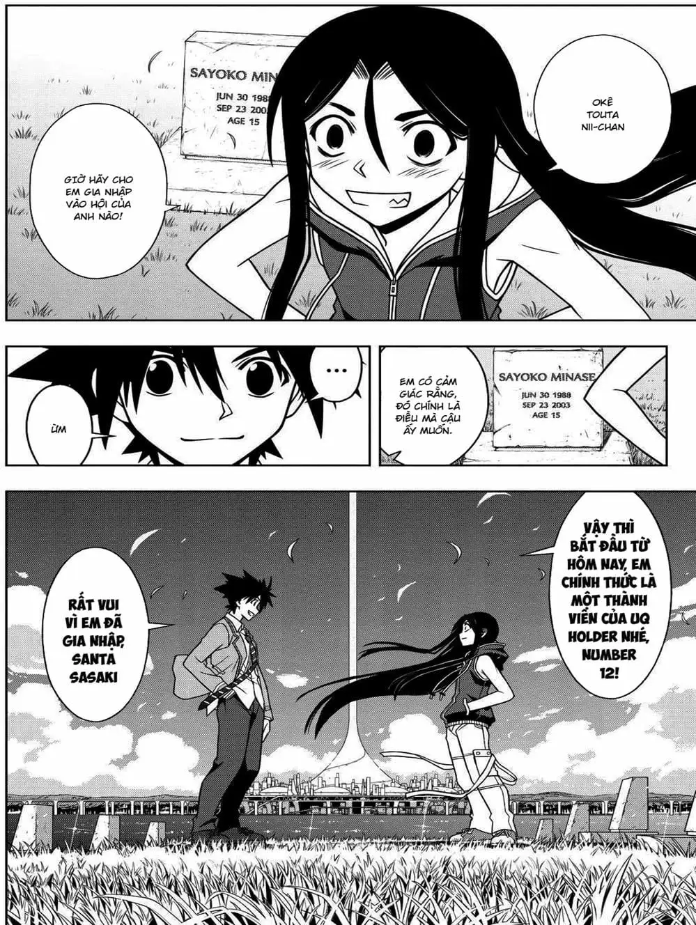 Truyện Tranh Lựa Chọn Phân Kỳ - Uq Holder! trang 9