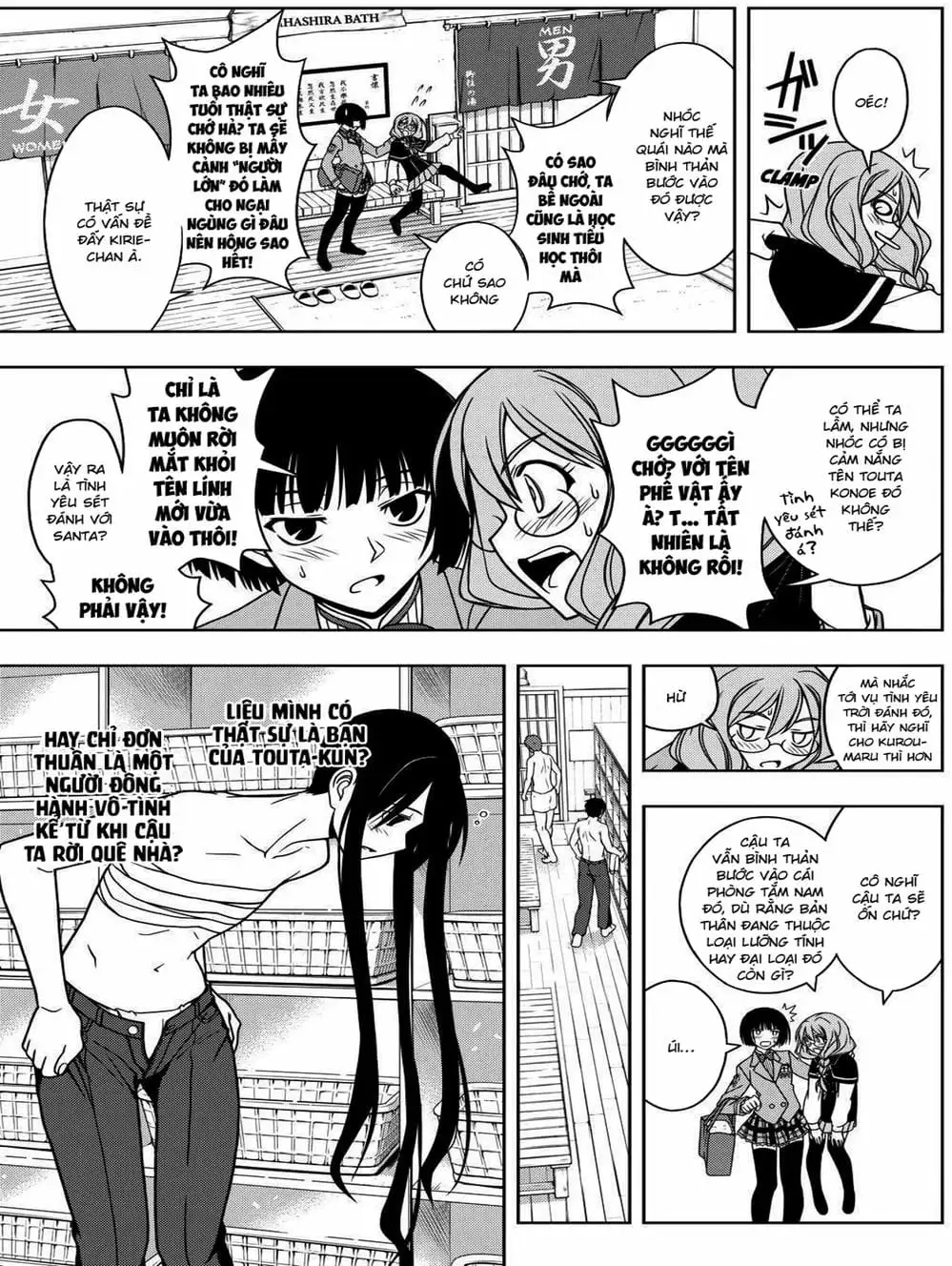 Truyện Tranh Lựa Chọn Phân Kỳ - Uq Holder! trang 9