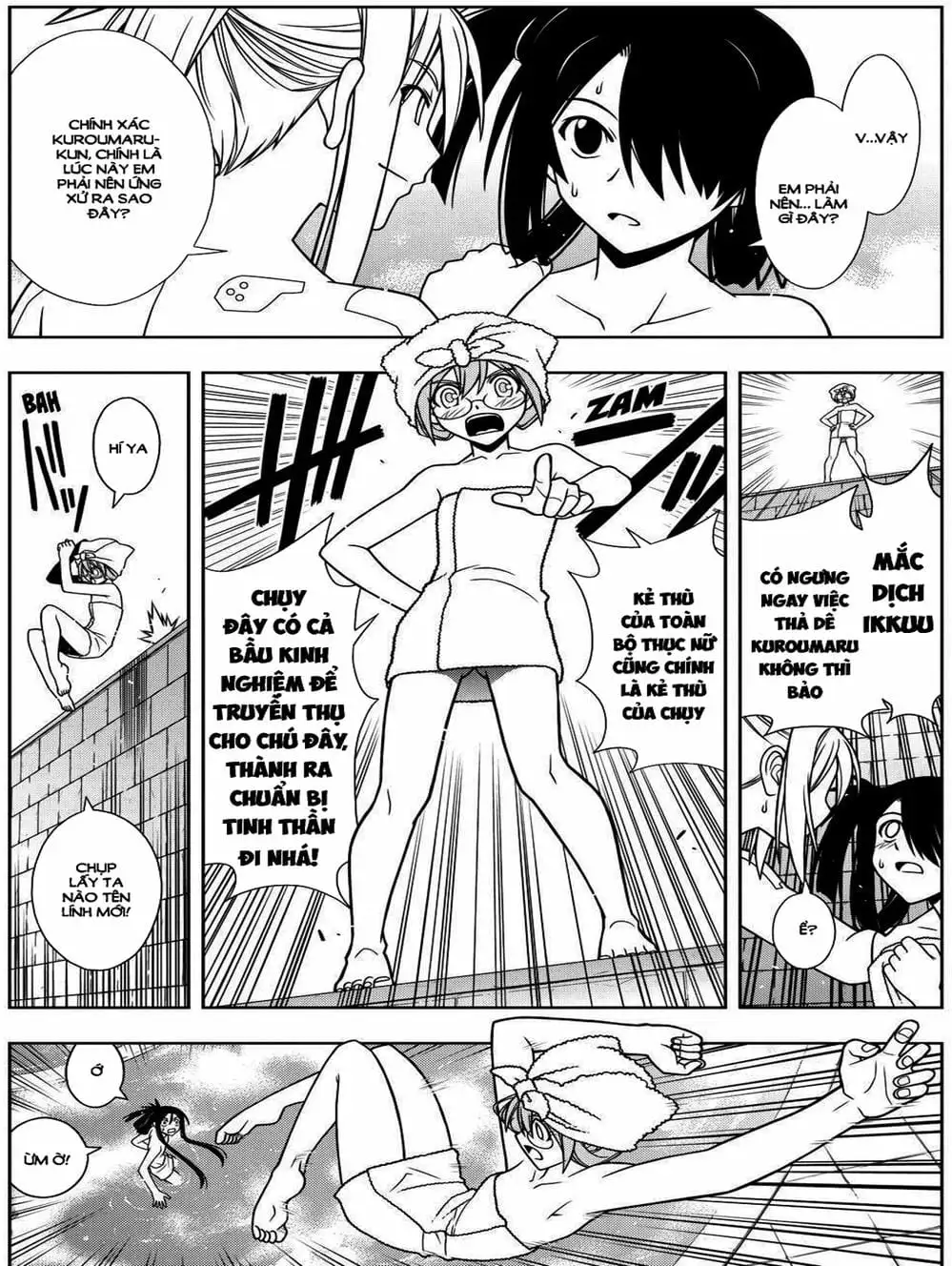 Truyện Tranh Lựa Chọn Phân Kỳ - Uq Holder! trang 9