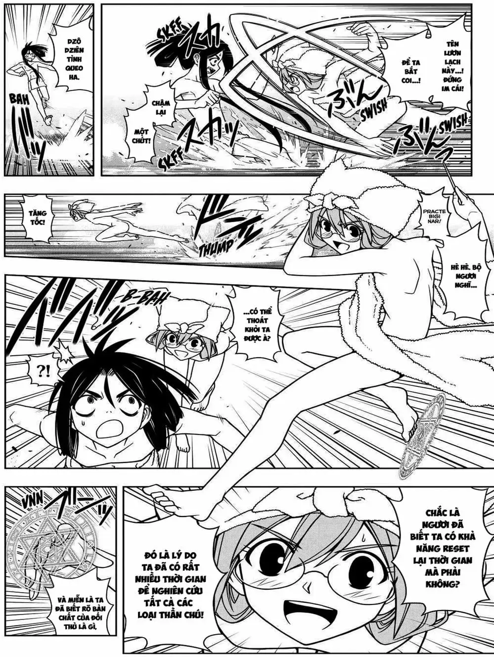 Truyện Tranh Lựa Chọn Phân Kỳ - Uq Holder! trang 9