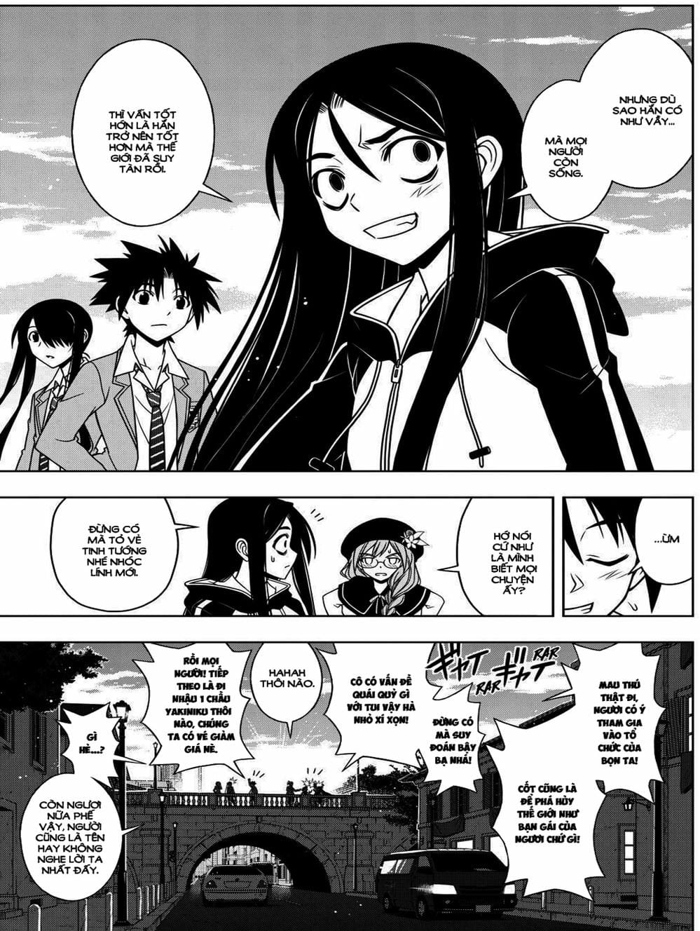 Truyện Tranh Lựa Chọn Phân Kỳ - Uq Holder! trang 9