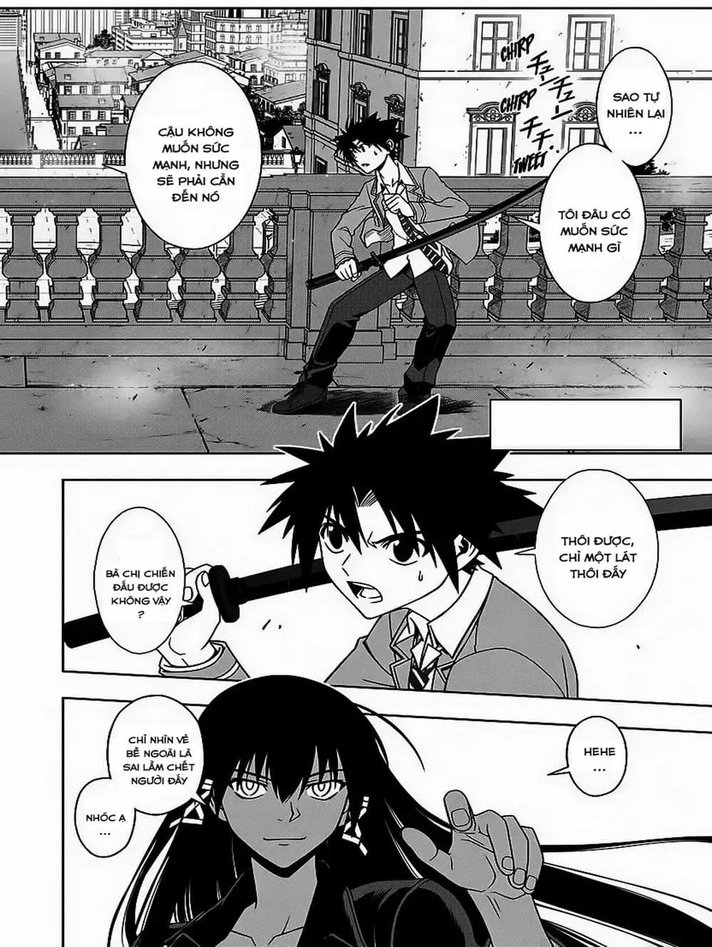Truyện Tranh Lựa Chọn Phân Kỳ - Uq Holder! trang 9