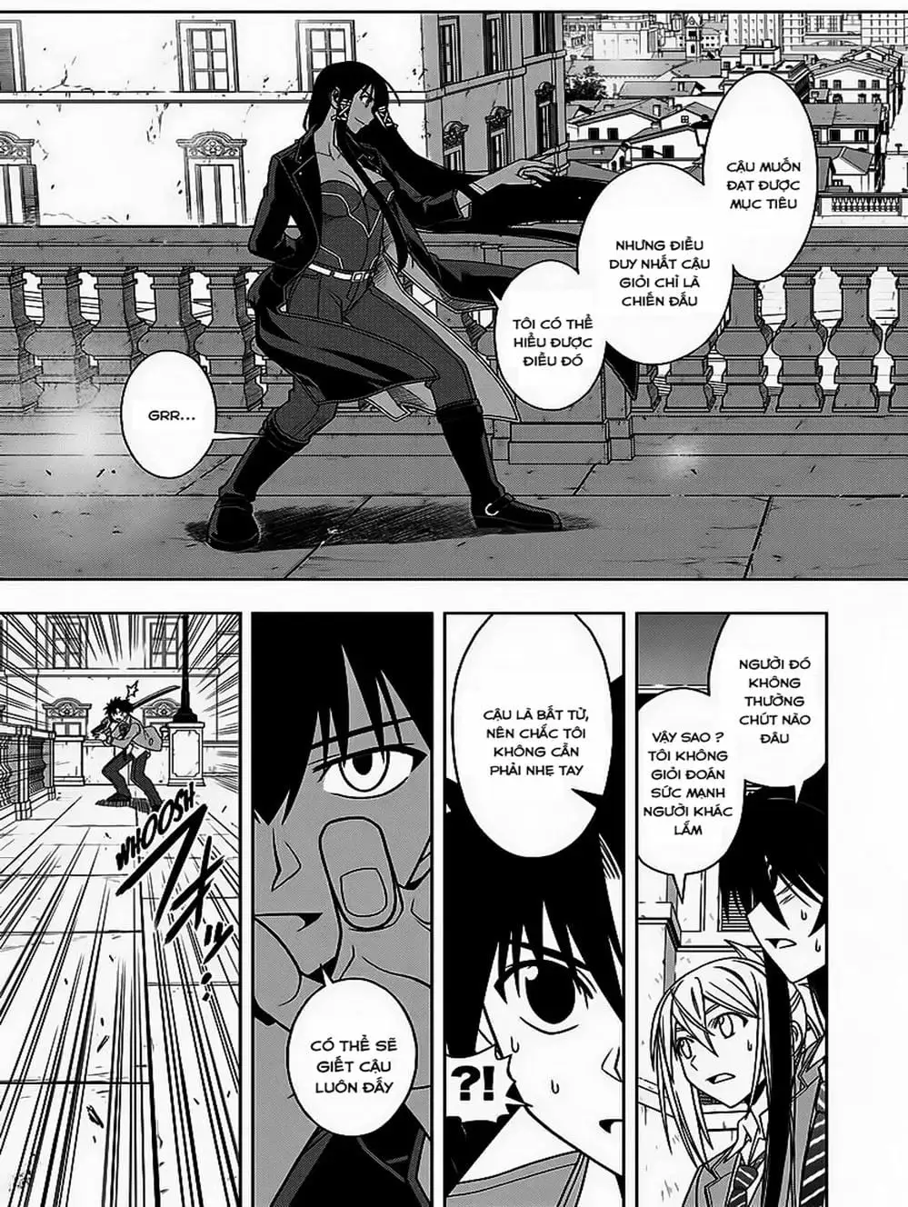 Truyện Tranh Lựa Chọn Phân Kỳ - Uq Holder! trang 9