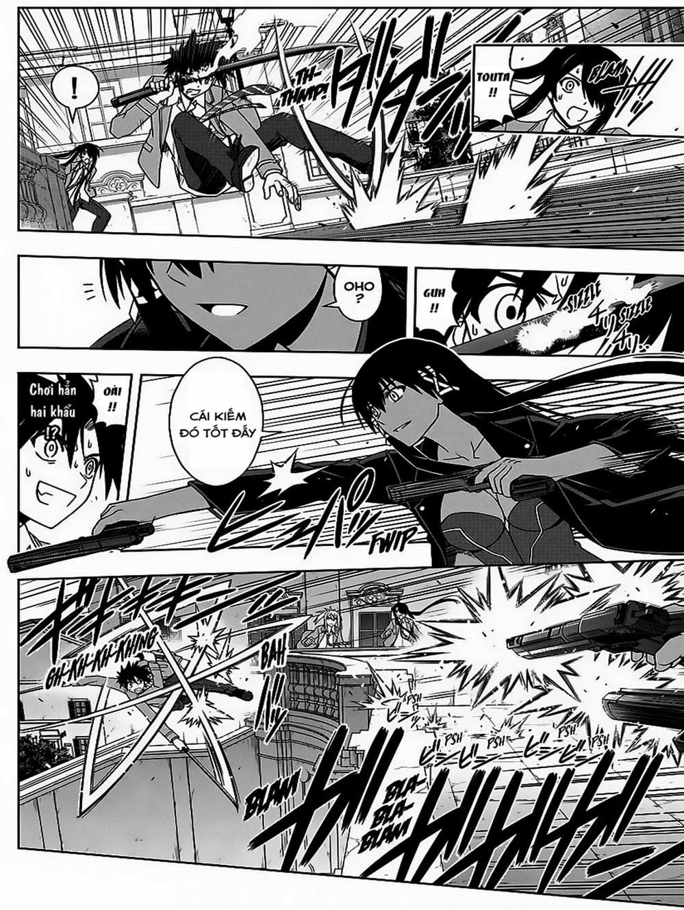 Truyện Tranh Lựa Chọn Phân Kỳ - Uq Holder! trang 9