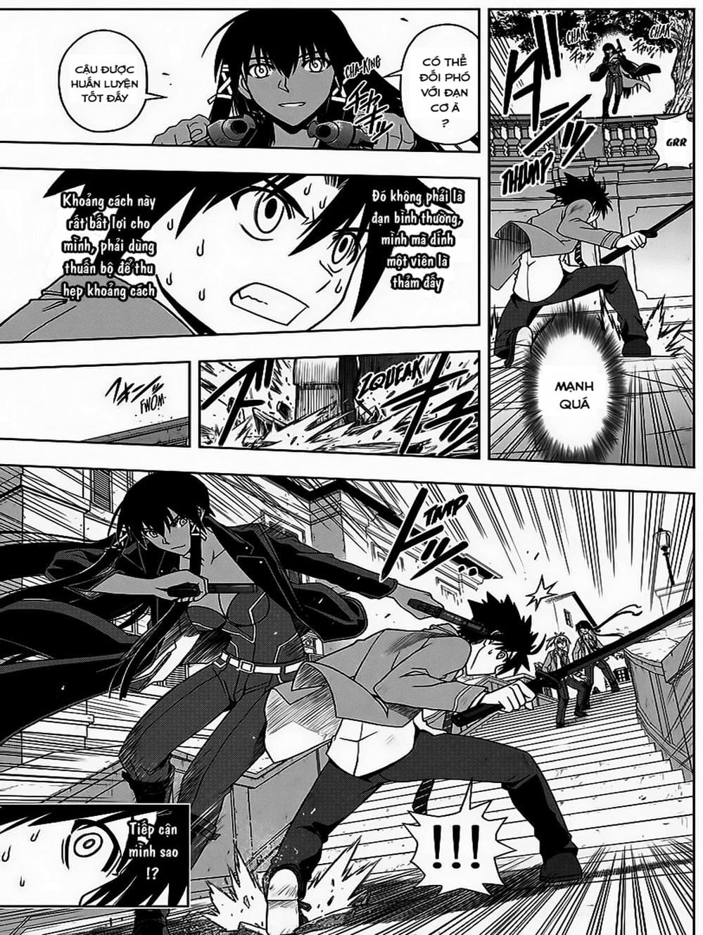 Truyện Tranh Lựa Chọn Phân Kỳ - Uq Holder! trang 9