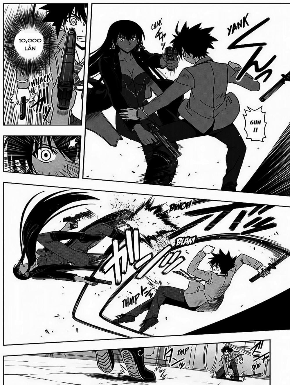 Truyện Tranh Lựa Chọn Phân Kỳ - Uq Holder! trang 9