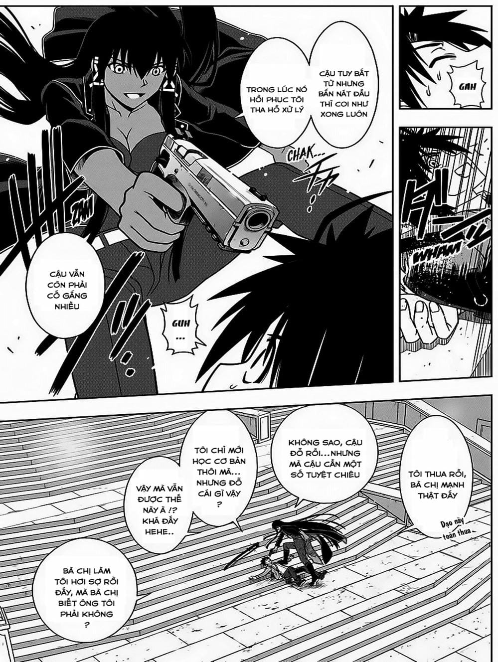 Truyện Tranh Lựa Chọn Phân Kỳ - Uq Holder! trang 9