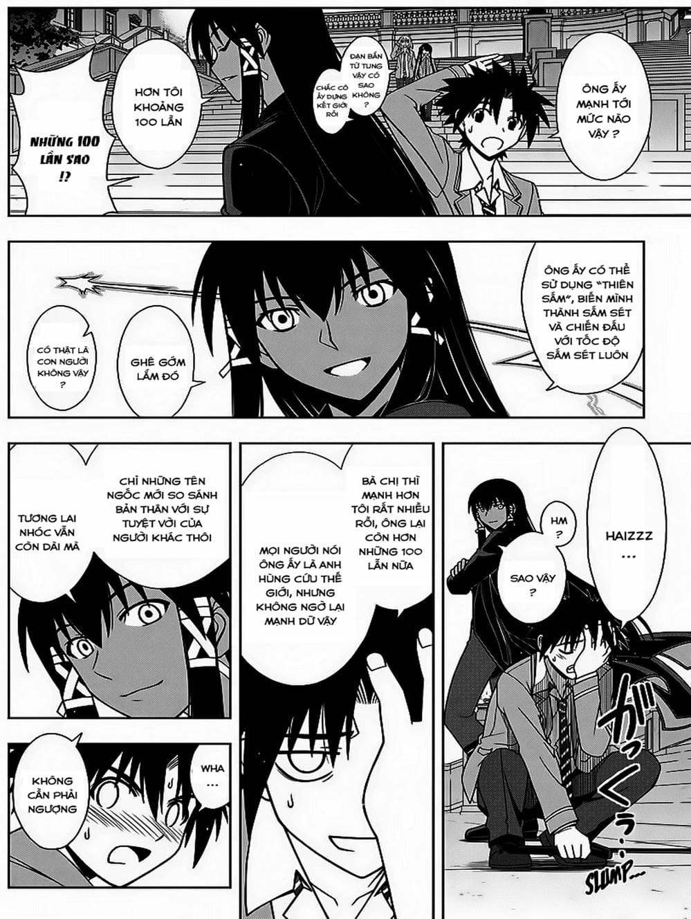 Truyện Tranh Lựa Chọn Phân Kỳ - Uq Holder! trang 9