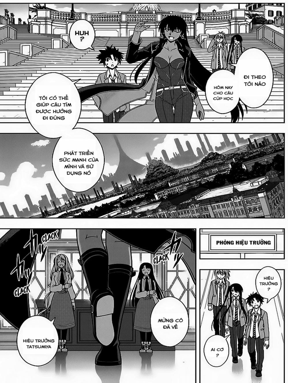 Truyện Tranh Lựa Chọn Phân Kỳ - Uq Holder! trang 9
