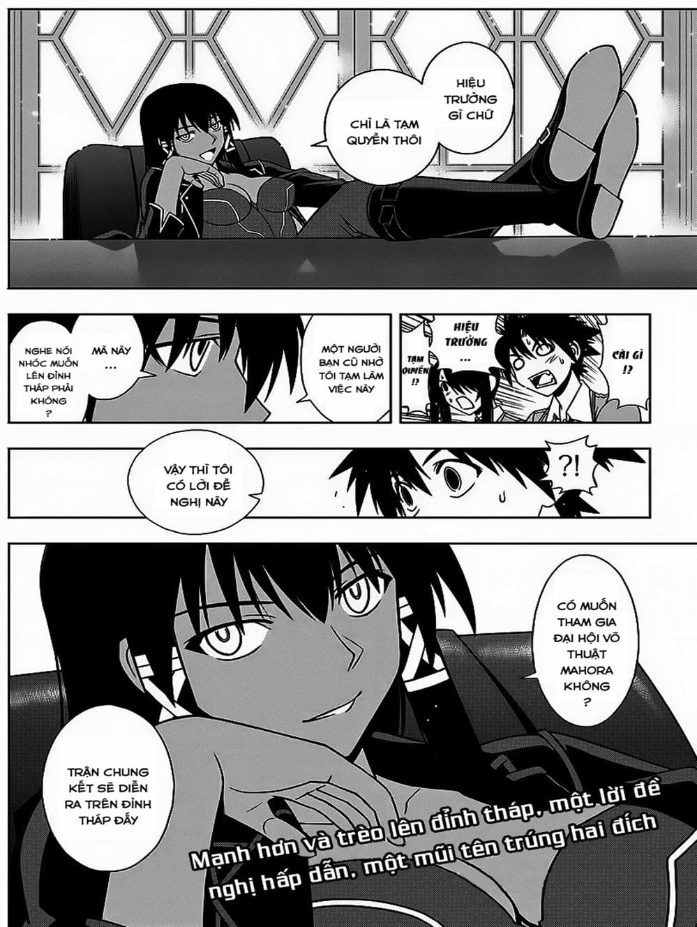 Truyện Tranh Lựa Chọn Phân Kỳ - Uq Holder! trang 9