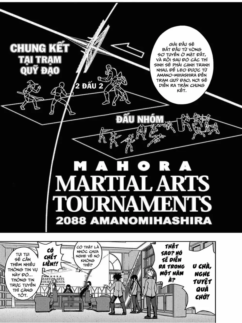 Truyện Tranh Lựa Chọn Phân Kỳ - Uq Holder! trang 9