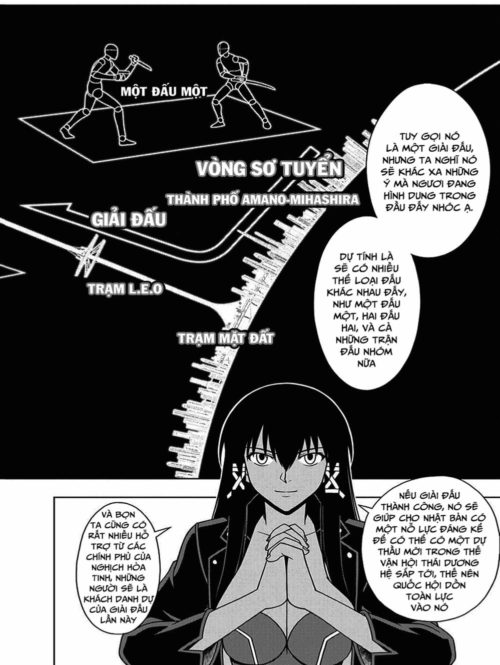 Truyện Tranh Lựa Chọn Phân Kỳ - Uq Holder! trang 9