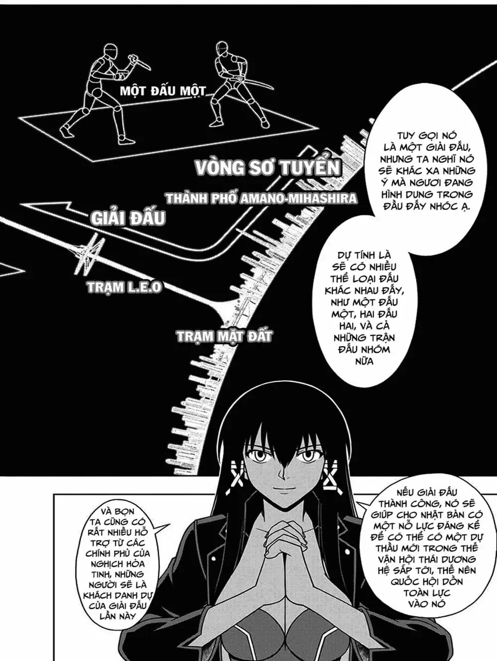 Truyện Tranh Lựa Chọn Phân Kỳ - Uq Holder! trang 9