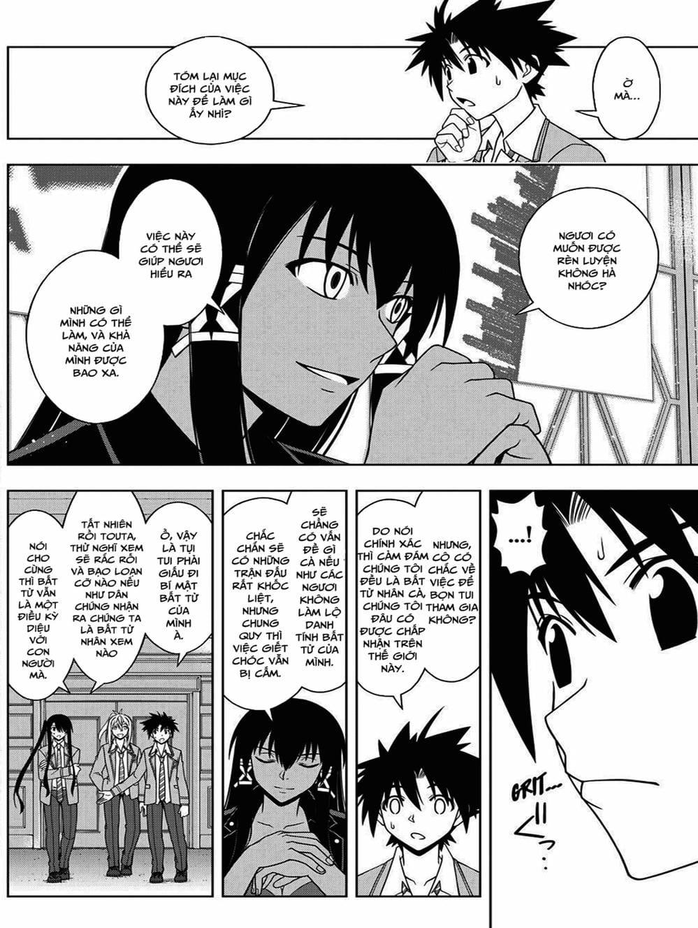Truyện Tranh Lựa Chọn Phân Kỳ - Uq Holder! trang 9