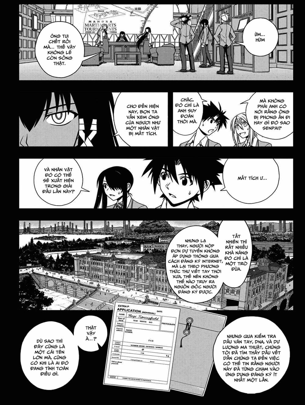 Truyện Tranh Lựa Chọn Phân Kỳ - Uq Holder! trang 9