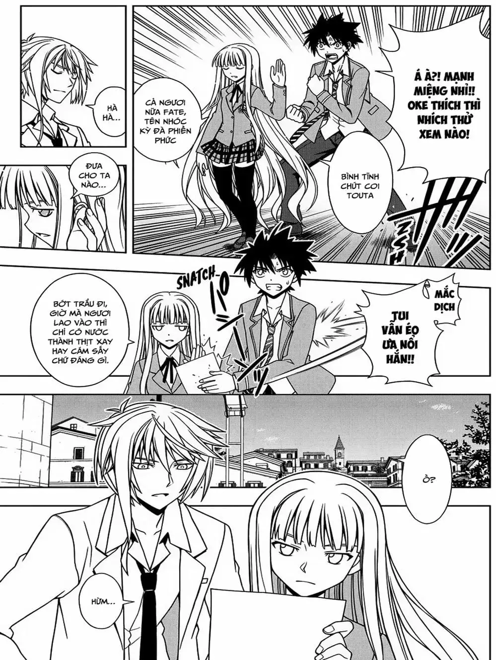 Truyện Tranh Lựa Chọn Phân Kỳ - Uq Holder! trang 9