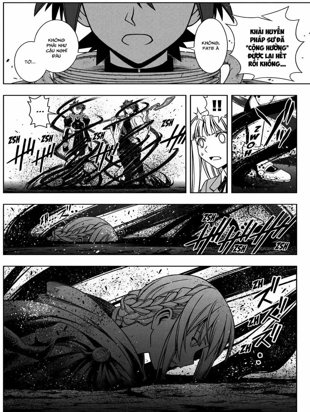 Truyện Tranh Lựa Chọn Phân Kỳ - Uq Holder! trang 9