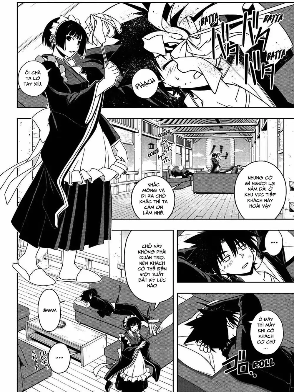 Truyện Tranh Lựa Chọn Phân Kỳ - Uq Holder! trang 9