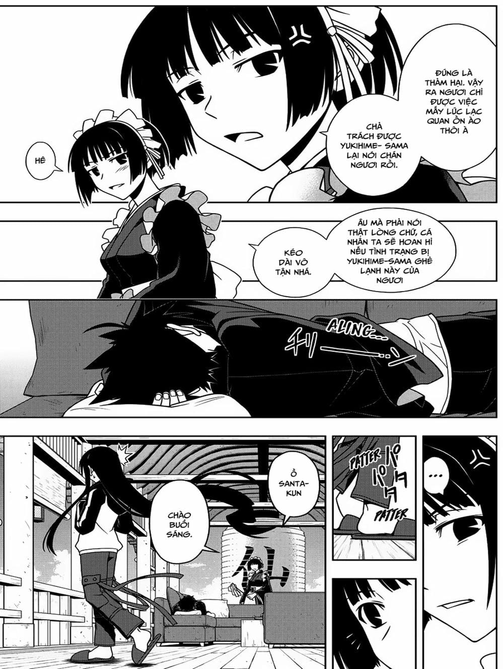 Truyện Tranh Lựa Chọn Phân Kỳ - Uq Holder! trang 9