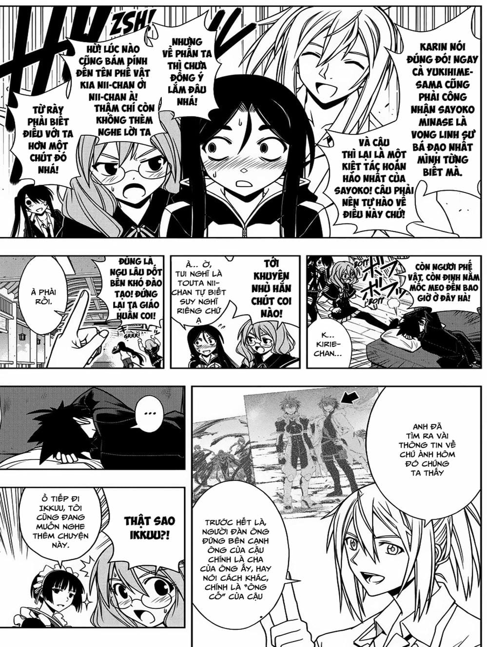 Truyện Tranh Lựa Chọn Phân Kỳ - Uq Holder! trang 9