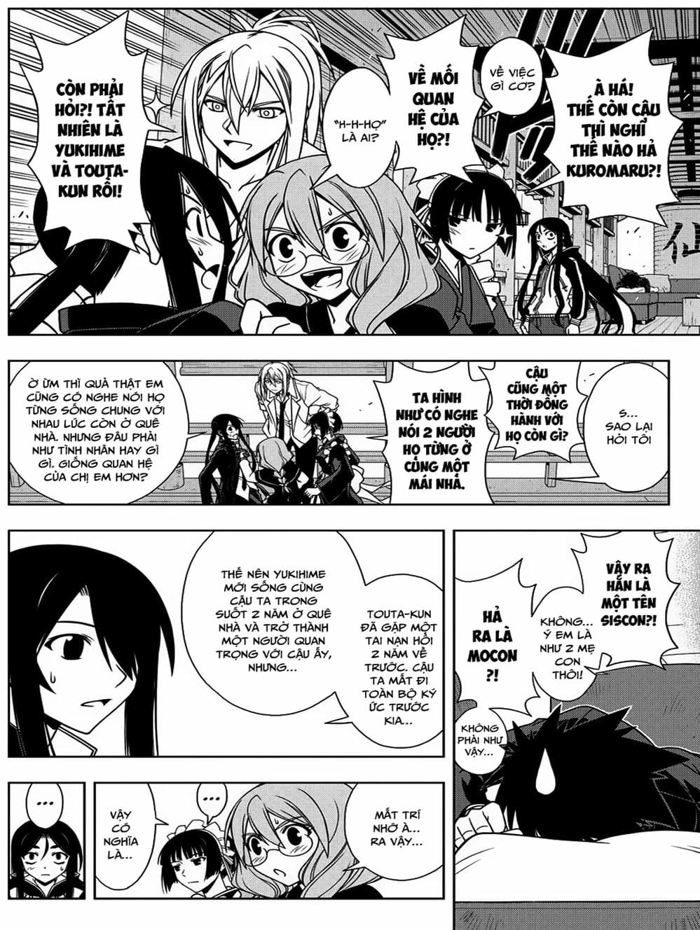Truyện Tranh Lựa Chọn Phân Kỳ - Uq Holder! trang 9
