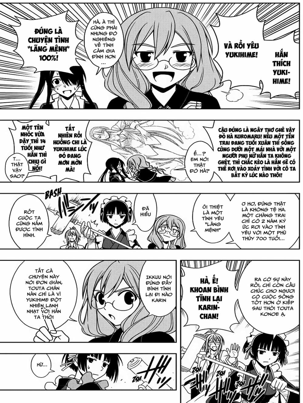 Truyện Tranh Lựa Chọn Phân Kỳ - Uq Holder! trang 9