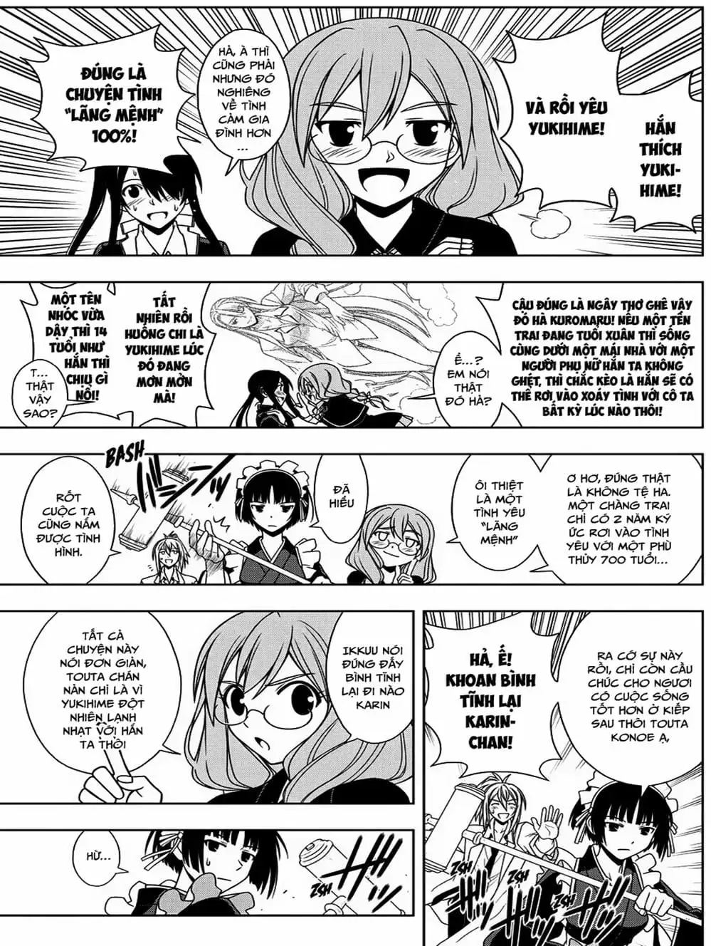 Truyện Tranh Lựa Chọn Phân Kỳ - Uq Holder! trang 9