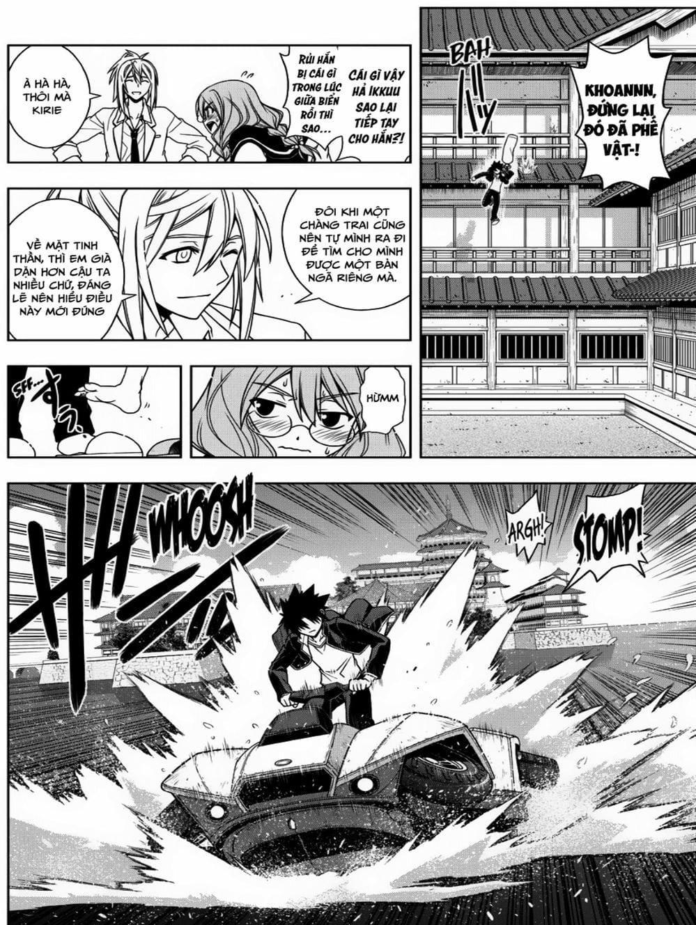 Truyện Tranh Lựa Chọn Phân Kỳ - Uq Holder! trang 9