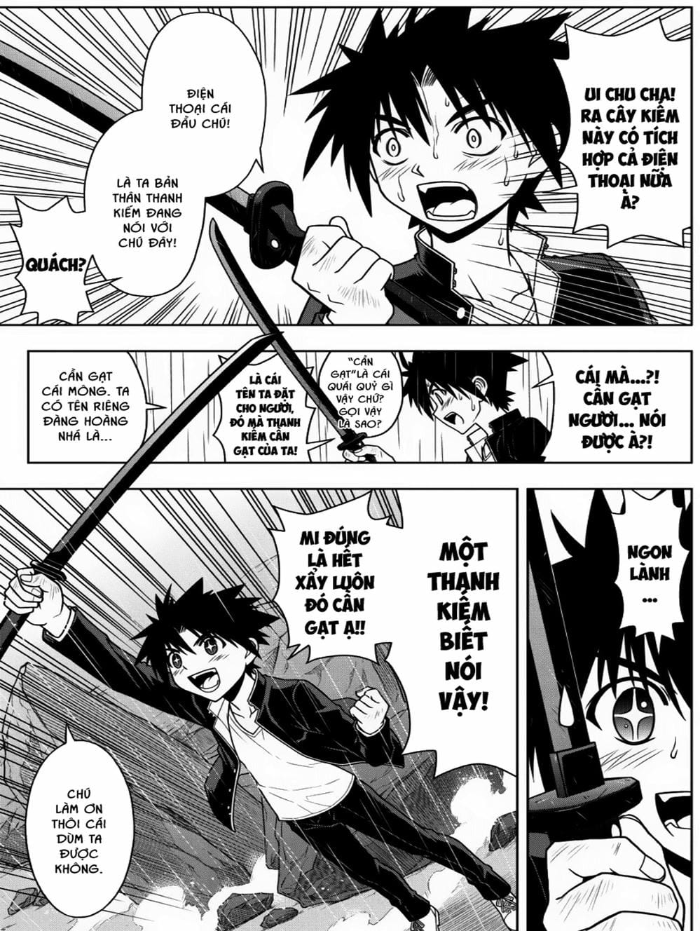 Truyện Tranh Lựa Chọn Phân Kỳ - Uq Holder! trang 9