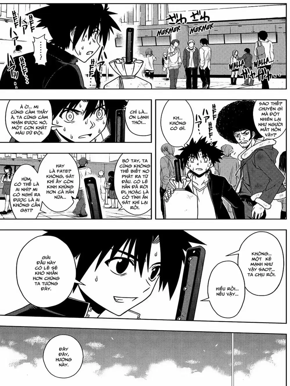 Truyện Tranh Lựa Chọn Phân Kỳ - Uq Holder! trang 9