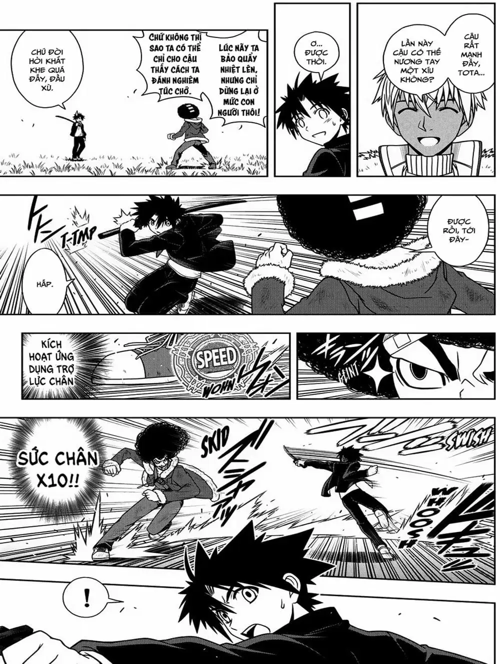 Truyện Tranh Lựa Chọn Phân Kỳ - Uq Holder! trang 9