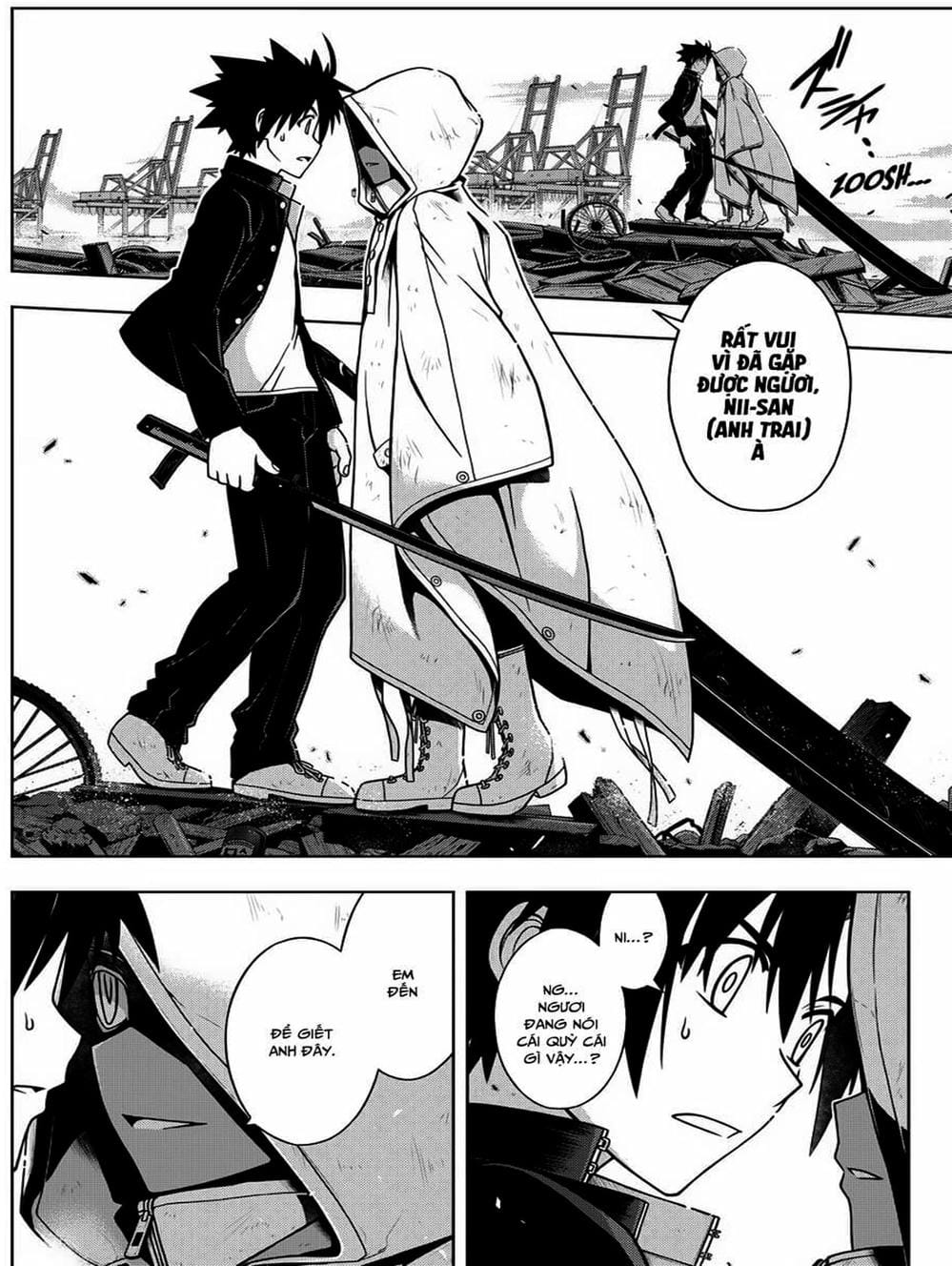 Truyện Tranh Lựa Chọn Phân Kỳ - Uq Holder! trang 9