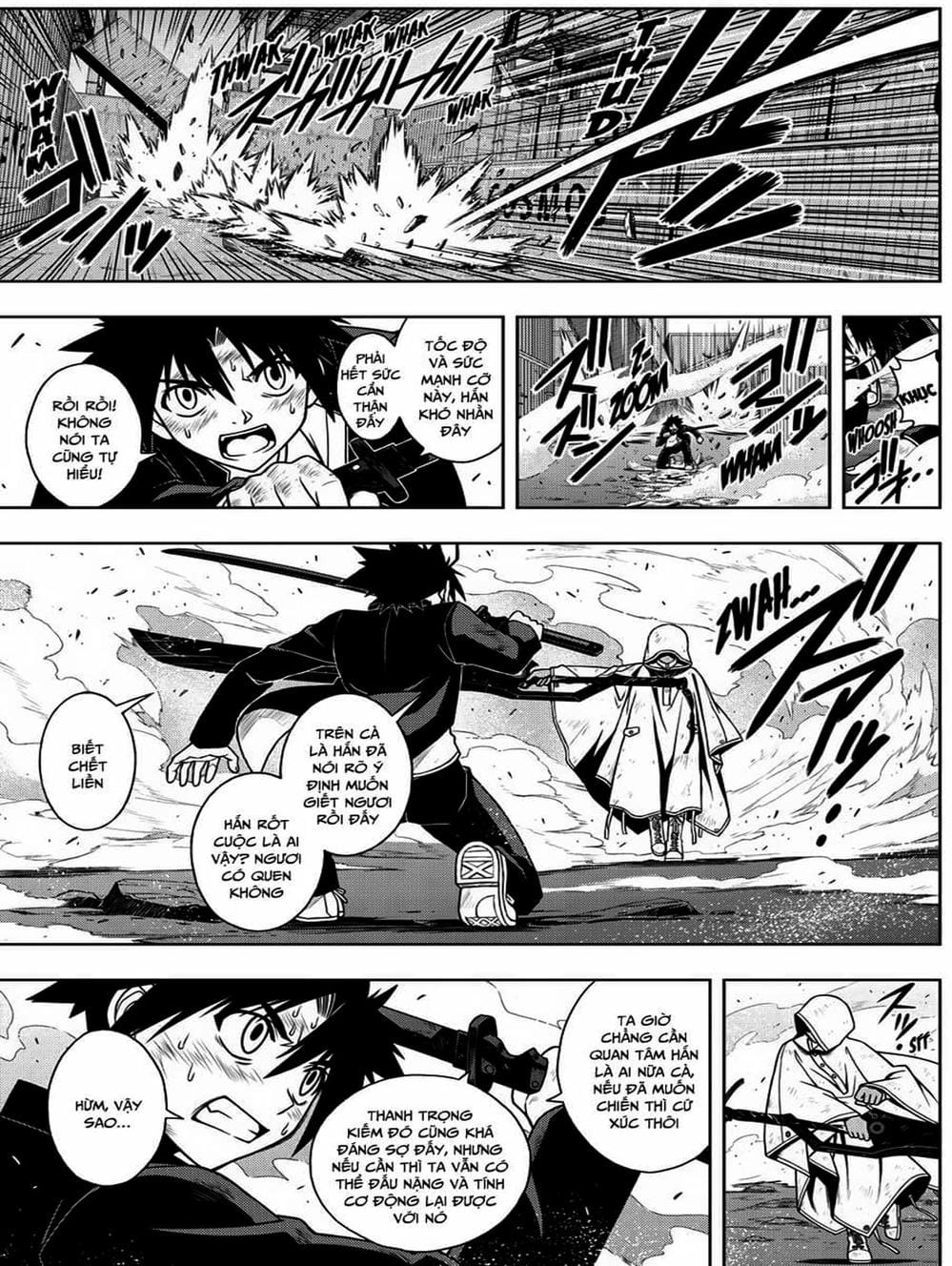 Truyện Tranh Lựa Chọn Phân Kỳ - Uq Holder! trang 9