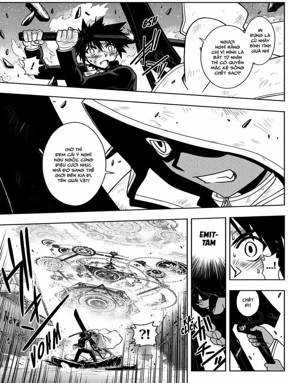 Truyện Tranh Lựa Chọn Phân Kỳ - Uq Holder! trang 9