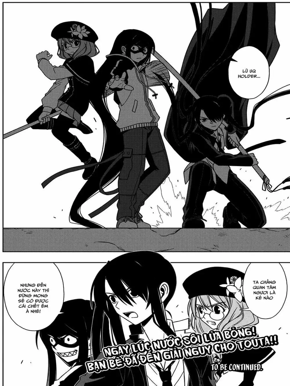 Truyện Tranh Lựa Chọn Phân Kỳ - Uq Holder! trang 9