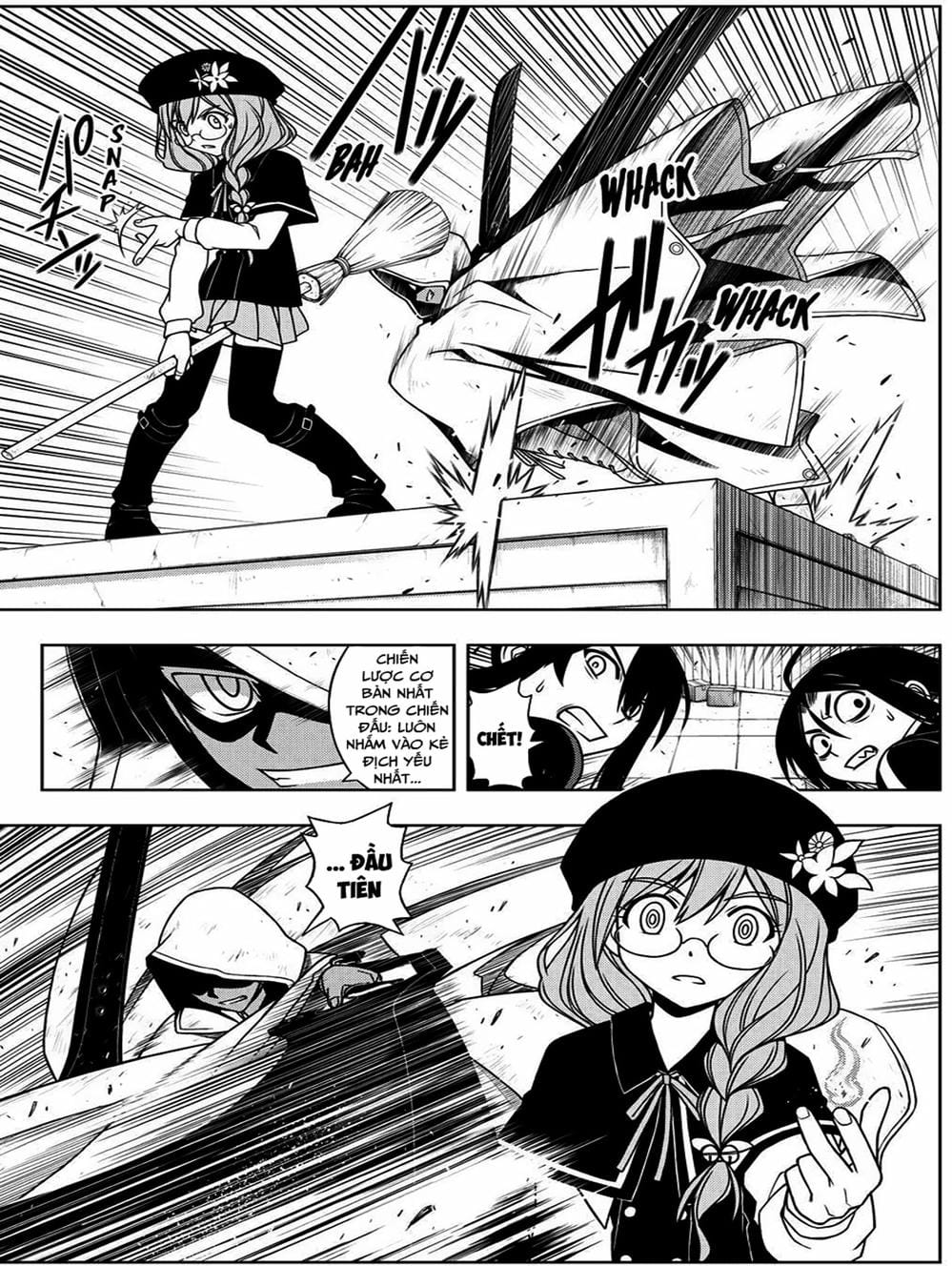 Truyện Tranh Lựa Chọn Phân Kỳ - Uq Holder! trang 9