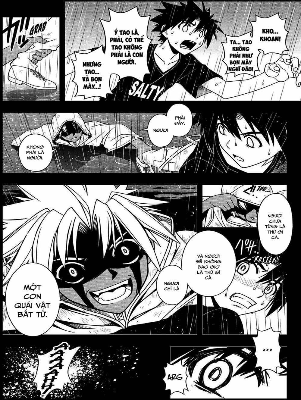 Truyện Tranh Lựa Chọn Phân Kỳ - Uq Holder! trang 9