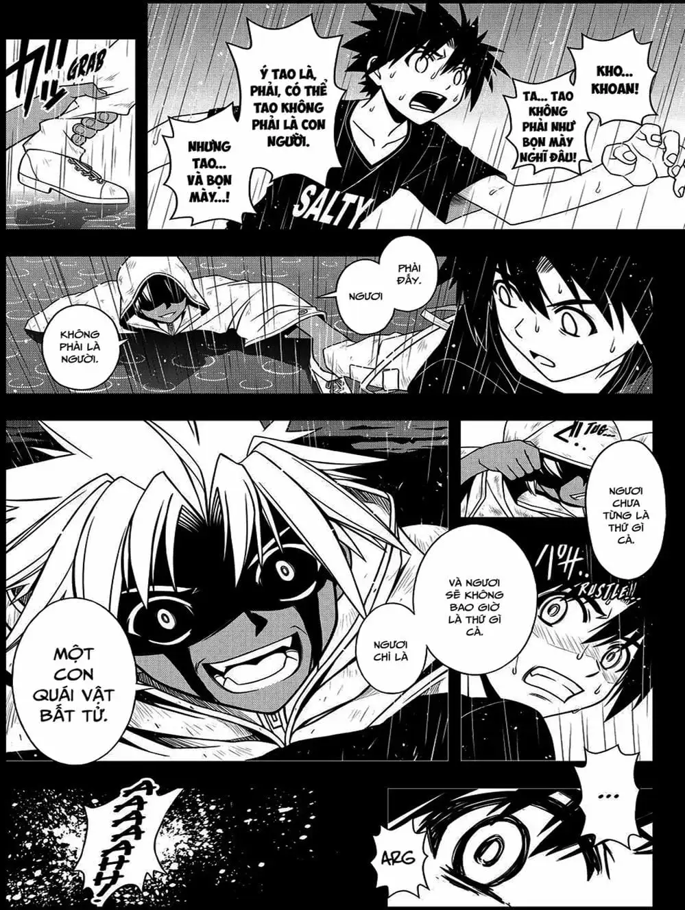 Truyện Tranh Lựa Chọn Phân Kỳ - Uq Holder! trang 9