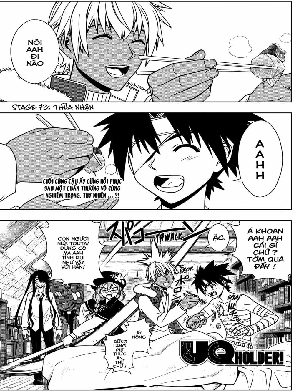 Truyện Tranh Lựa Chọn Phân Kỳ - Uq Holder! trang 9