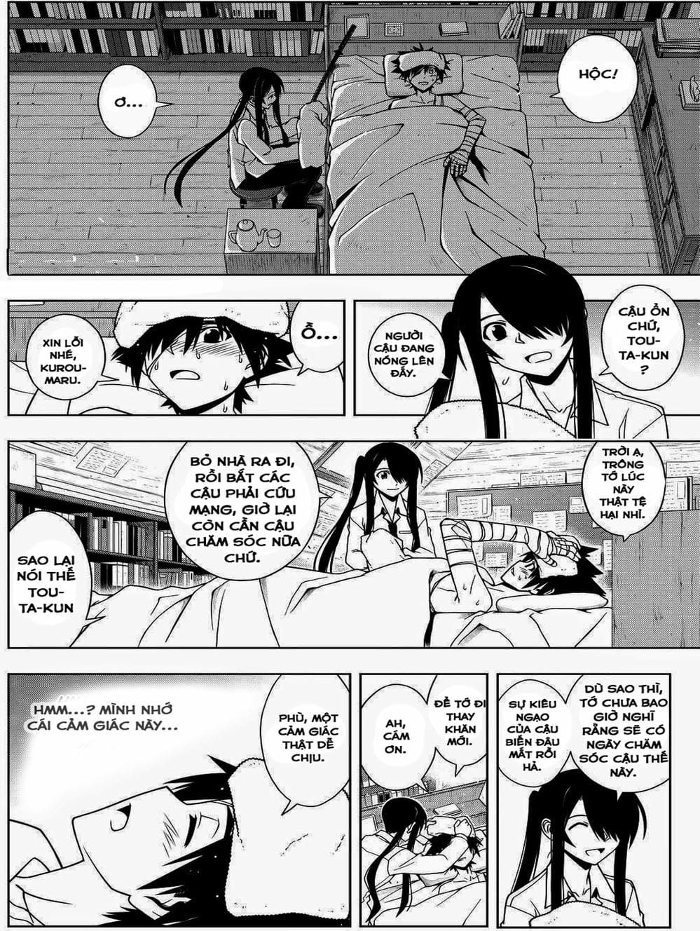 Truyện Tranh Lựa Chọn Phân Kỳ - Uq Holder! trang 9