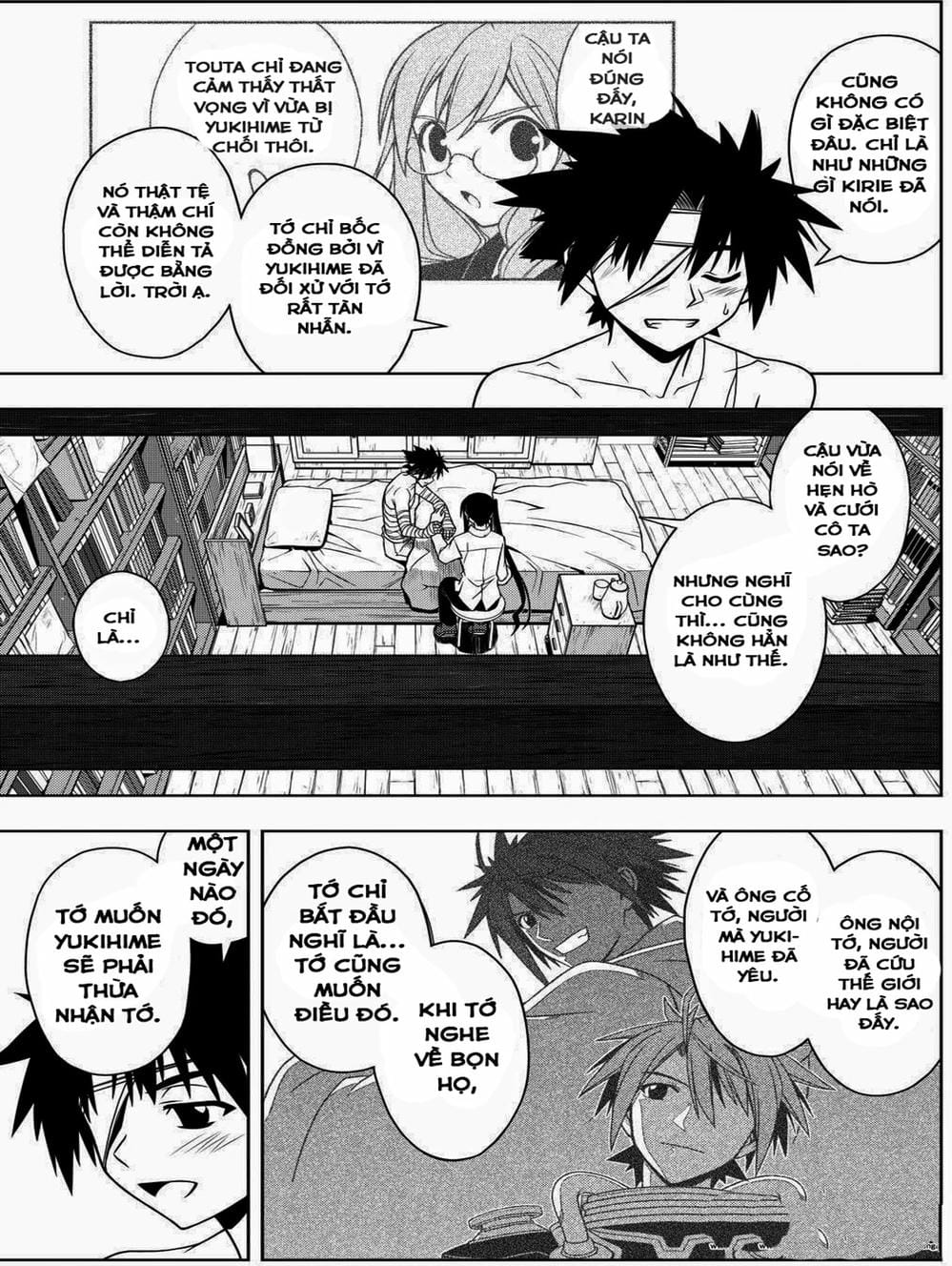 Truyện Tranh Lựa Chọn Phân Kỳ - Uq Holder! trang 9