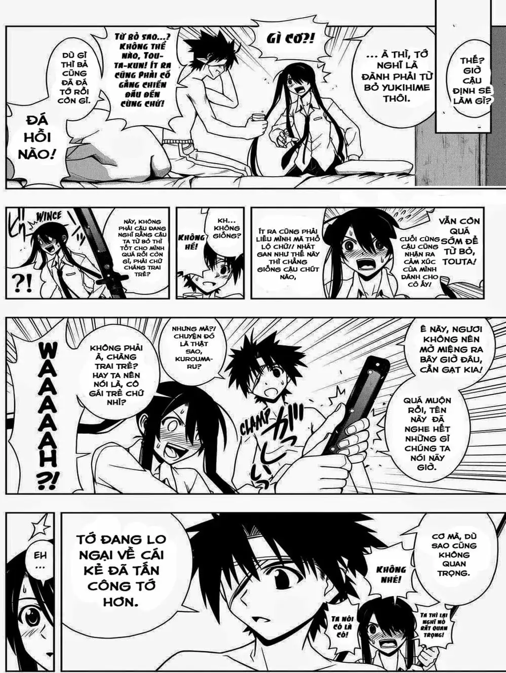 Truyện Tranh Lựa Chọn Phân Kỳ - Uq Holder! trang 9