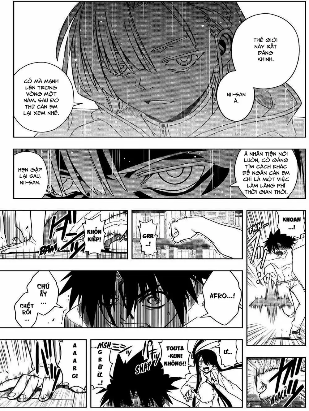 Truyện Tranh Lựa Chọn Phân Kỳ - Uq Holder! trang 9