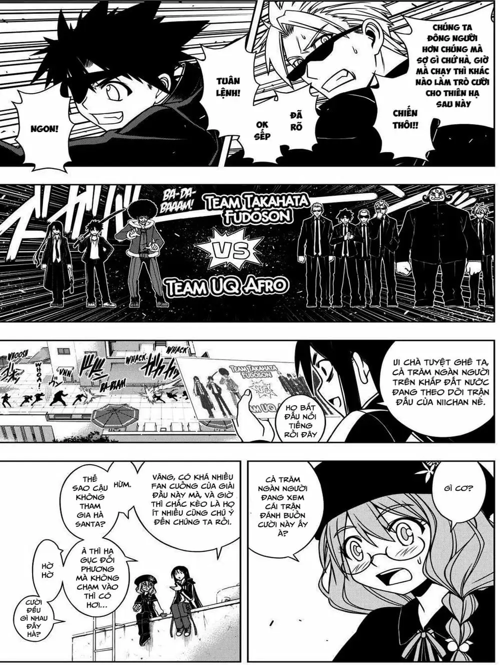 Truyện Tranh Lựa Chọn Phân Kỳ - Uq Holder! trang 9