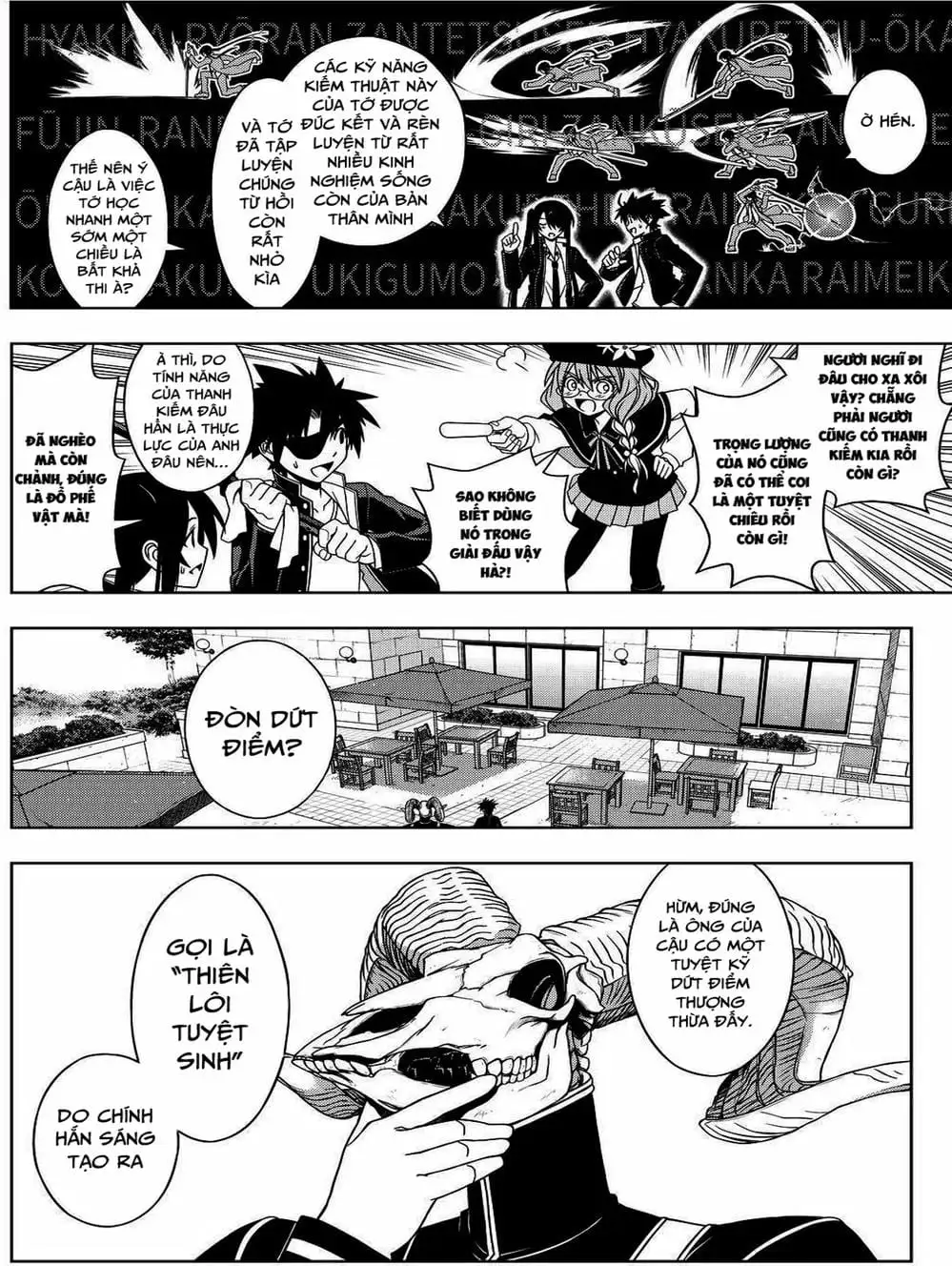 Truyện Tranh Lựa Chọn Phân Kỳ - Uq Holder! trang 9