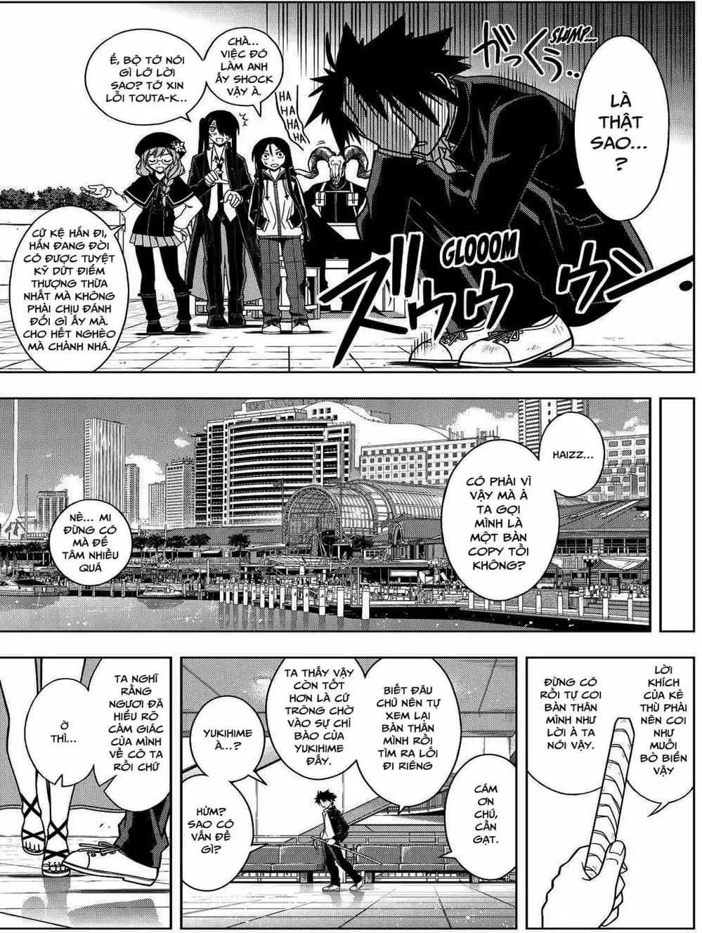 Truyện Tranh Lựa Chọn Phân Kỳ - Uq Holder! trang 9